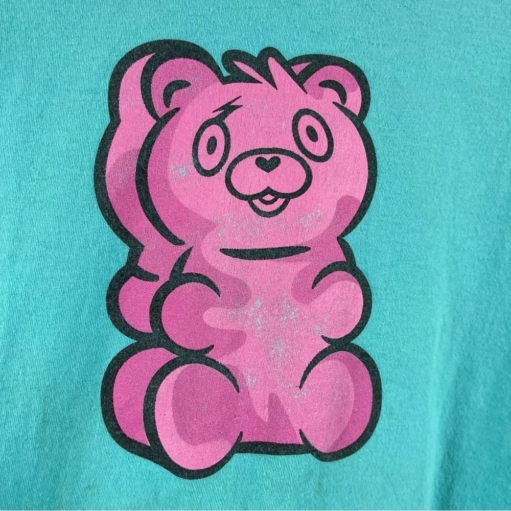 Fortnite XL Pastel Vibrant Gummy Bear Gamer Video Games Graphic Tee Shirt